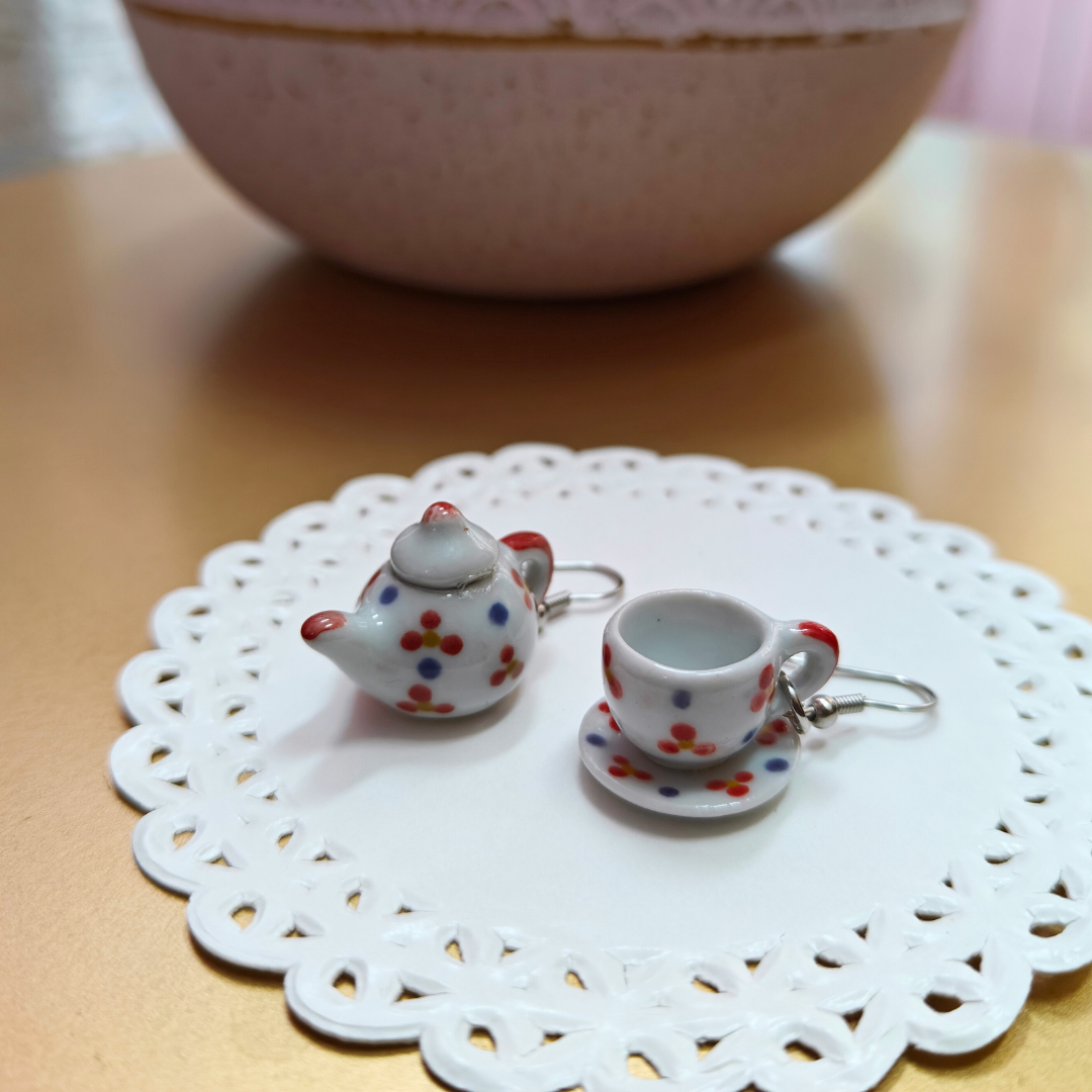 Pane Amore e Fantasia -Servizio da té Orecchini